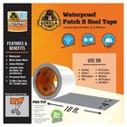 Waterproof Patch   Seal Tape  4 x10   2-pack  - Permanent Weather Resistant