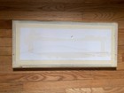 Coke Coca Cola Sprite Boy Framed Card Stock Sign Original And Super Nice 27 x12 