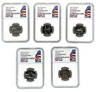 2001 S Clad Proof 10 Coin Set Ngc Pf69 Made In The Usa Holder W case