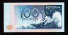 Estonia - 100 Krooni 2007 Uncirculated Banknote Unc   081 