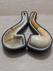 Vintage Pioneer Block Meerschaum Pipe With Case Lee Van Cleef Style