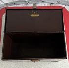 Vintage Mystrong Metal File Lock Box Hidden Lid Compartment New Process Co Mcm