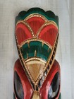 Tiki Mask 20  Wood Hawaiian Island Home Wall Decor Tribal African Polynesian