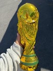 Full Size World Cup Trophy Replica 14 5    Gold Soccer Fan Collectible Printer3d