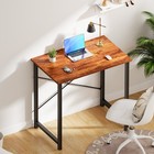 31-63 Inch Modern Office Computer Desk Writing Work Study Table With Storage Bag