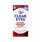 6 Pack Clear Eyes Maximum Strength Redness Relief Eye Drops 0 5oz Each