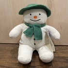 Vtg Eden  the Snowman  Stuffed Plush 10  Raymond Briggs 1998 With Tags British