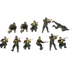 21st Century Toys Ww2 Military Figure Lot With Tank   Accessories See Pics