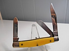 Vintage Queen Steel  26a Made In U s a 3 Blade Pocket Knife