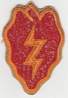 Nice 1960 s Vietnam Era Us Army 25th Infantry Division Cut Flat Edge Patch