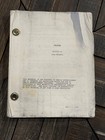 Rare Twister Movie 1996 Original Cast Member Script screenplay Memorabilia