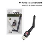 600mbps Network Adapter Dual Band 2 4 5ghz Wireless Usb Wifi Adapter W antenna