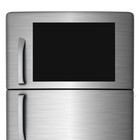 Magnetic Dry Erase Blackboard Plain Sheet Chalkboard 4 Chalk Markers 17x12  