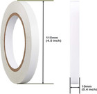 Double Sided Tape  3 Rolls 0 4  X 30 Yards Adhesive Sticky Tape For Crafts  Scra