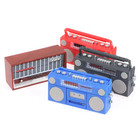 1 12 Scale Miniature Dollhouse Vintage Radio   Mini Tape-recorder Model Decor