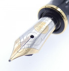 Pelikan Souveran Souver  n M600 Green Striped Fountain Pen 14k 585 F Nib Serviced