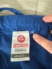 Used  A4 Gracie Barra Equipe Blue Jiu-jitsu Gi   Jacket And Pants A4 