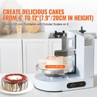 4-12  Cake Decorating Machine Cake Cream Smearing Frosting Spreading Machine