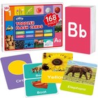 84 Double-sided 168 Images Educational Flash Cards Alphabet Number Animal Shape