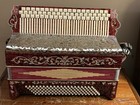 Vintage Nick Shkorka Cleveland B System Chromatic Accordion Lmm 120 Bass