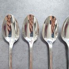Christofle Malmaison 6pcs Silverplate Flatware Coffee Spoon Excellent