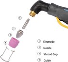 60pcs Plasma Cutter Torch Consumables Kit For Sg-55  Ag-60  Wsd-60 Cut50 60amp