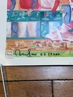 Huge Bryce Harper  bedlam At The Bank Framed Lithograph Signed Perry Milou 24x30