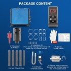 Blue Diesel Air Heater All-in-one 12v 8kw Bluetooth Lcd Fit Car Rv Indoors