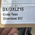 Usg Donn Brand Sdx sdxl216 Drop Ceiling Cross Tees 60-pcs  Silvertone 052