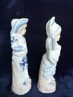 Pair Of Antique German Bisque Porcelain Figurines  Unmarked
