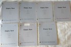 Estelle Getty Personal Scripts From The Tv Show Empty Nest Lot Of Seven  