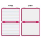 Magnetic Dry Erase White Board  Small White Board For Kids  4 Writing Sides D   
