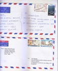Qatar By Air Mail Stamp Used 4 Commercial Cover For Collection 