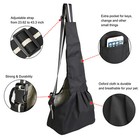 Canvas Pet Dog Carrier Bag Dog Cat Shoulder Sling Bag Tote Travel Tote Handbag