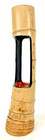 Japanese Antique Large Bamboo Flower Vase For Formal Japanese Spaces