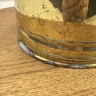 Vintage Pounded Brass Finish Umbrella Stand   18 Tall-