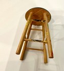 Miniature Dollhouse Artist Painter   s Chair 1 12 Scale Handmade