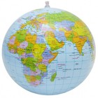 2pcs Pvc Inflatable Globe World Earth Ocean Map Balloon For Educational Teaching