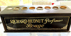 Antique Mahogany Reverse Glass Richard Hudnut  Rouge Counter  Top Display Case