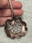 Vintage Whiting Mfg Sterling Silver Nut Spoon In Louis Xv Pattern Monogramed A