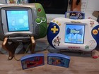 Leapfrog Leapster 1   2 System Handheld Green   Toy Story 3 Console   6 Games