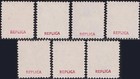 4 Pieces Spanish Andorra Es 1929-39 Top Values Gummed Reproduction Stamp Sv
