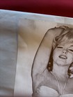 Marilyn Monroe Picture Photo 11x14 Thick Cardboard Vintage