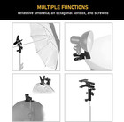 Limostudio 2pack Heavy Duty Metal Clamp Clip Holder Light Stand Mount Bracket 