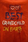 1980 s  best Grandchild On Earth  Vintage Sgl Kids Crewneck Sweatshirt Size 7