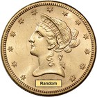 Us Gold  10 Liberty Head Eagle - Pcgs Ms61 - Random Date And Label