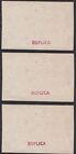 1944 Nazi Poland Judenpost Ghetto Impref Set Mnh Modern Reproduction Stamp Sv