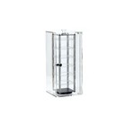 8 l X 8 w X 18-1 2 h Acrylic Revolving Locking Earring Display 2 Keys Retail