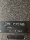 Mechanical Wind-up Metronome Black Vintage