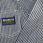 Vtg Osh Kosh B gosh Hickory Striped Denim Railroad Chore Coat Jacket Sz 6 Reg